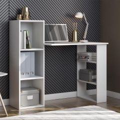 Стол компьютерный СТК 1 (Белый) в Елабуге - elabuga.mebel24.online | фото