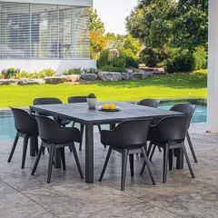 Стол раскладной Джули (Julie Double table 2 configurations) Графит в Елабуге - elabuga.mebel24.online | фото 7