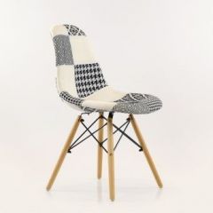 Стул Barneo N-12 Patchwork черно-белый в Елабуге - elabuga.mebel24.online | фото 2