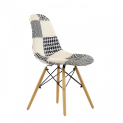 Стул Barneo N-12 Patchwork черно-белый в Елабуге - elabuga.mebel24.online | фото