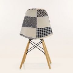 Стул Barneo N-12 Patchwork черно-белый в Елабуге - elabuga.mebel24.online | фото 3