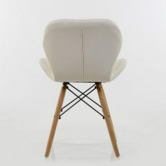 Стул Barneo N-42 Perfecto PU белый в Елабуге - elabuga.mebel24.online | фото 4