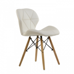 Стул Barneo N-42 Perfecto PU белый в Елабуге - elabuga.mebel24.online | фото