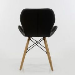 Стул Barneo N-42 Perfecto PU черный в Елабуге - elabuga.mebel24.online | фото 3