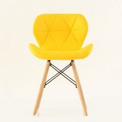 Стул Barneo N-42 Perfecto PU желтый в Елабуге - elabuga.mebel24.online | фото 2