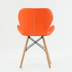 Стул Barneo N-42 Perfecto PU оранжевый в Елабуге - elabuga.mebel24.online | фото 3