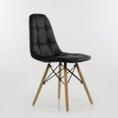 Стул Barneo N-43 Pulsante PU черный в Елабуге - elabuga.mebel24.online | фото 2
