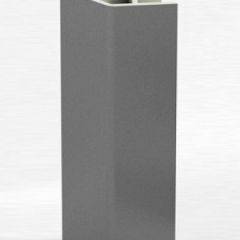 Угловое соединение для цоколя 135 гр. h150 мм (Алюминий, Белый, Черный, Сономаый) в Елабуге - elabuga.mebel24.online | фото
