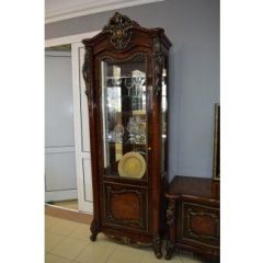Витрина одностворчатая Джоконда (корень дуба глянец) в Елабуге - elabuga.mebel24.online | фото 2