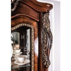 Витрина одностворчатая Джоконда (корень дуба глянец) в Елабуге - elabuga.mebel24.online | фото 3