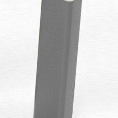 Торцевая заглушка для цоколя h150 мм Цвет Алюминий (Алюминий, Белый, Черный, Сонома) в Елабуге - elabuga.mebel24.online | фото