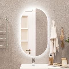 Зеркало Дакка 800х500 с подсветкой Sansa (GL7036Z) в Елабуге - elabuga.mebel24.online | фото 7