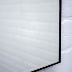 Зеркало Eclipse 100 black с подсветкой Sansa (SE1032Z) в Елабуге - elabuga.mebel24.online | фото 6