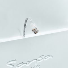 Зеркало Moon 72 white с подсветкой Sansa (SMo1046Z) в Елабуге - elabuga.mebel24.online | фото 5