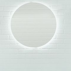 Зеркало Moon 72 white с подсветкой Sansa (SMo1046Z) в Елабуге - elabuga.mebel24.online | фото 3