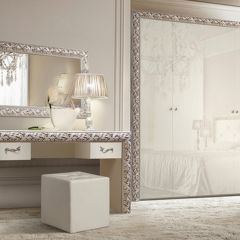 Зеркало Тиффани Premium слоновая кость/серебро (Ф/01(П) в Елабуге - elabuga.mebel24.online | фото 2