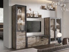 Амели Тумба ТВ (Дуб Юкон-Бетон темный) в Елабуге - elabuga.mebel24.online | фото 3