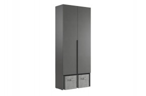 БАСКО Прихожая К1 (графит) в Елабуге - elabuga.mebel24.online | фото 4