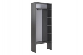 БАСКО Прихожая К1 (графит) в Елабуге - elabuga.mebel24.online | фото 7