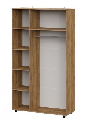 БАЙКАЛ Шкаф трехстворчатый (Графит/Дуб золотой) в Елабуге - elabuga.mebel24.online | фото 2