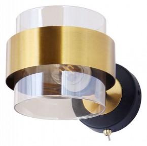 Бра Arte Lamp Carlo A8205AP-1BK в Елабуге - elabuga.mebel24.online | фото