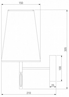 Бра Eurosvet Milazzo 60137/1 хром в Елабуге - elabuga.mebel24.online | фото 4