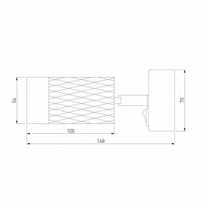 Бра Eurosvet Mizar 20088/1 белый/серебро в Елабуге - elabuga.mebel24.online | фото 3