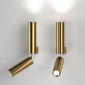 Бра с подсветкой Eurosvet Pitch 40020/1 LED латунь в Елабуге - elabuga.mebel24.online | фото 2