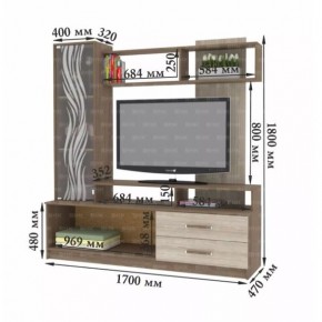 ДАРЬЯ Гостиная (Крафт серый/Крафт белый) в Елабуге - elabuga.mebel24.online | фото 8