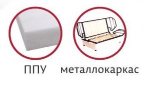 Диван Аккордеон 1400 (с подлокотниками) в Елабуге - elabuga.mebel24.online | фото 3