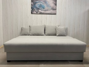 Диван Комфорт-1 (НПБ) велюр Luma 13 св.серый в Елабуге - elabuga.mebel24.online | фото 3