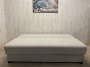 Диван Комфорт-1 (НПБ) велюр Luma 13 св.серый в Елабуге - elabuga.mebel24.online | фото 4