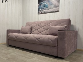 Диван Престиж-15 (НПБ+МДФ) велюр Sensey Elderberry в Елабуге - elabuga.mebel24.online | фото 1