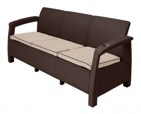 Диван Yalta Sofa 3 Set (Ялта) шоколадный в Елабуге - elabuga.mebel24.online | фото 1