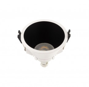 DK3026-WB Встраиваемый светильник, IP 20, 10 Вт, GU5.3, LED, белый/черный, пластик в Елабуге - elabuga.mebel24.online | фото 2