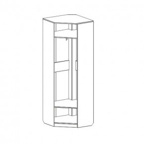 ЭЛАНА Прихожая (модульная) Дуб сонома в Елабуге - elabuga.mebel24.online | фото 5