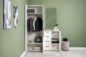 ЭЙР прихожая (модульная) Белый Шагрень в Елабуге - elabuga.mebel24.online | фото 25