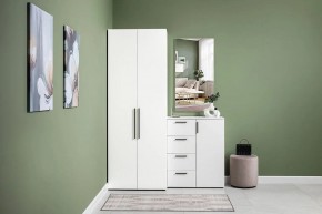 ЭЙР прихожая (модульная) Белый Шагрень в Елабуге - elabuga.mebel24.online | фото 26