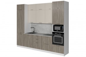 ФЬЮДЖИ Кухонный гарнитур Экстра (3000 мм) в Елабуге - elabuga.mebel24.online | фото 4