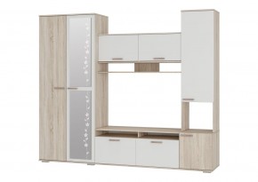 Гостиная Лукас (Сонома/Белый) в Елабуге - elabuga.mebel24.online | фото 2