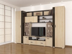 Гостиная Оскар-18-2 дуб сонома-венге в Елабуге - elabuga.mebel24.online | фото