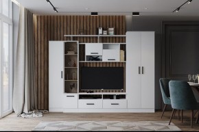 Гостиная Оскар-5 Белый в Елабуге - elabuga.mebel24.online | фото