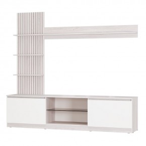 Гостиная Убер ГС-05 (ясень белый/белый) в Елабуге - elabuga.mebel24.online | фото 2