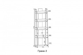 ГРАНЖ-3 Этажерка в Елабуге - elabuga.mebel24.online | фото 2