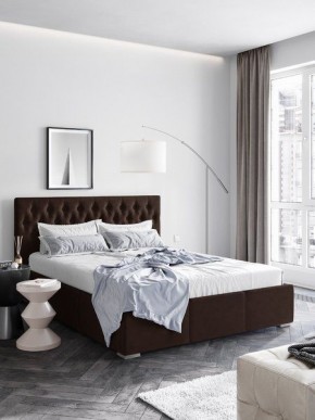 Интерьерная Кровать Октавия Коричневый  1400x2000 в Елабуге - elabuga.mebel24.online | фото