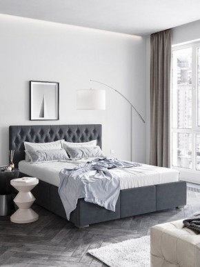 Интерьерная Кровать Октавия Серый 1400x2000 в Елабуге - elabuga.mebel24.online | фото