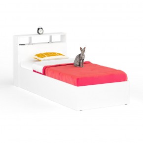 Камелия Кровать 0900, цвет белый, ШхГхВ 93,5х217х78,2 см., сп.м. 900х2000 мм., без матраса, основание есть в Елабуге - elabuga.mebel24.online | фото 2
