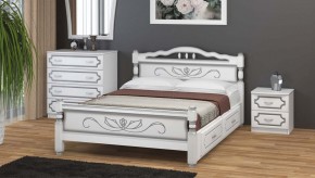 КАРИНА-5 Кровать из массива 900 с 2-мя ящиками в Елабуге - elabuga.mebel24.online | фото 1