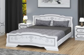 КАРИНА-6 Кровать из массива 1600 в Елабуге - elabuga.mebel24.online | фото 1