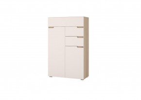 Комод АНТАЛИЯ (Сонома/Белый софт) в Елабуге - elabuga.mebel24.online | фото